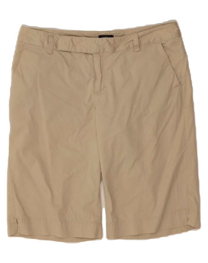 MOSSIMO Womens Casual Shorts US 8 Medium W32  Beige Cotton Vintage Mossimo and Second-Hand Mossimo from Messina Hembry 