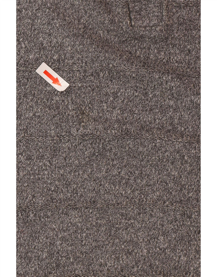 Marks & Spencer muški džemper s okruglim izrezom, srednje sivi pamuk