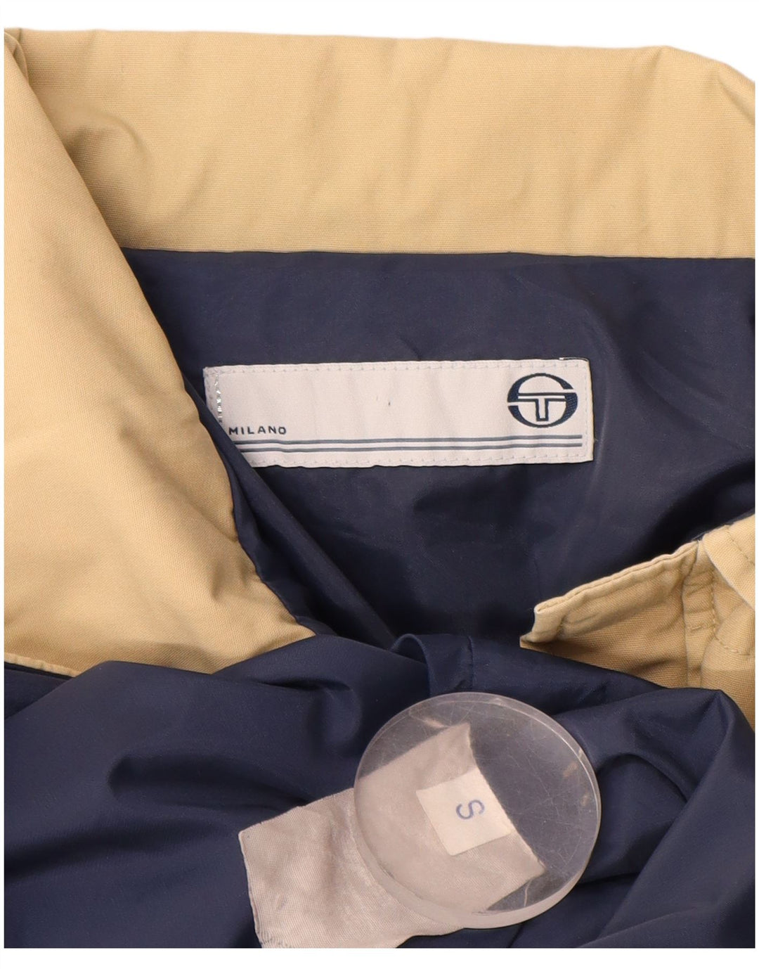 Sergio Tacchini muška vjetrovka jakna UK 36 Mala bež