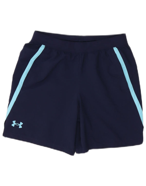 Under Armour Sportske kratke hlače za dječake 11-12 godina velike tamnoplave boje