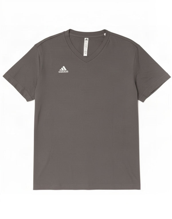 Adidas ženska majica kratkih rukava UK 20/22 XL sivi pamuk