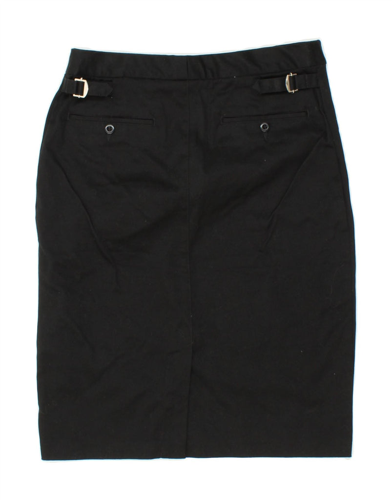 RALPH LAUREN Womens Straight Skirt US 10 Large W32 Black Vintage Ralph Lauren and Second-Hand Ralph Lauren from Messina Hembry 
