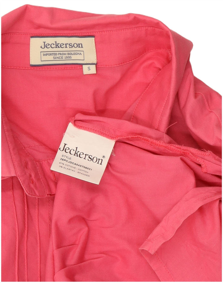 Jeckerson ženska majica s 3/4 rukavima UK 10 Mala ružičasta pamuk