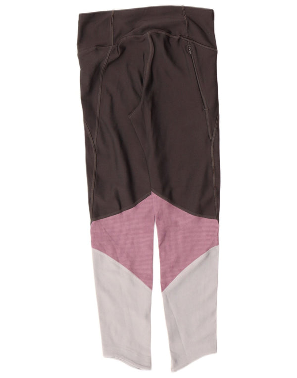 UNDER ARMOUR Ženske Heat Gear Leggings UK 8 Male sive boje