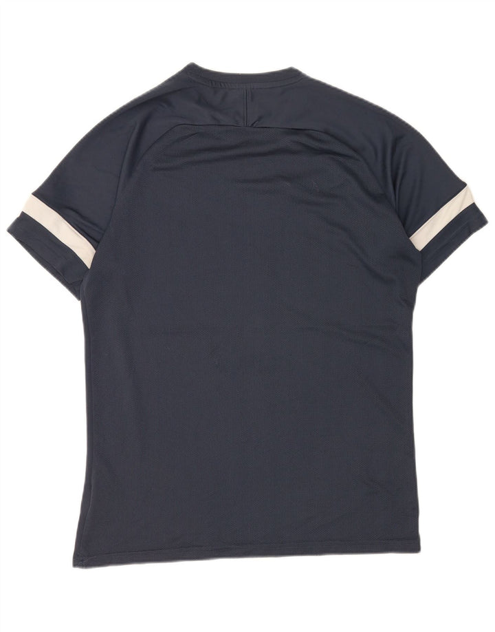 Nike Dri Fit majica kratkih rukava velika tamnoplava poliesterska boja