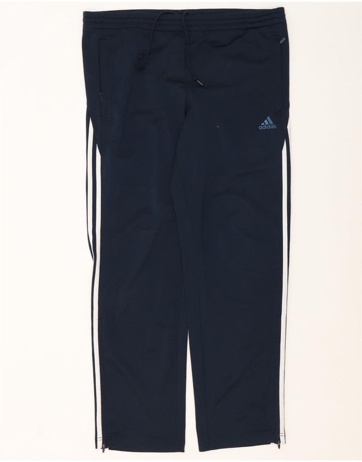 Adidas muške hlače za trenirku UK 38/40 Srednje tamnoplave poliesterske hlače