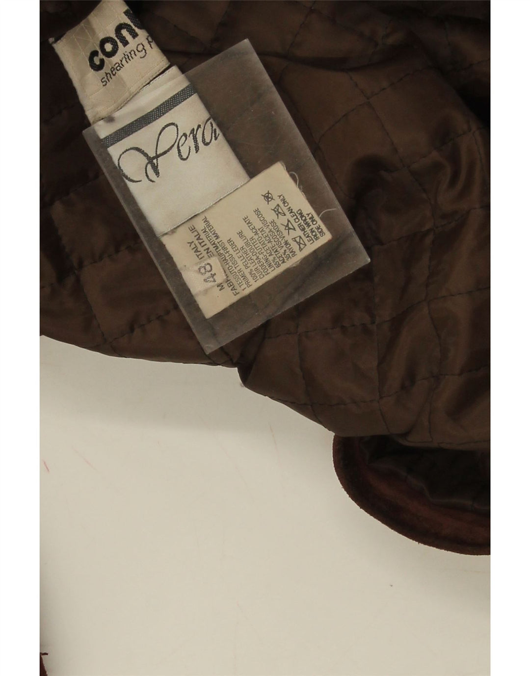 Conbipel ženski kaput od brušene kože IT 48 XL smeđa koža