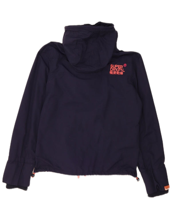 Superdry ženska jakna s vjetrovkom UK 14 srednje tamnoplava