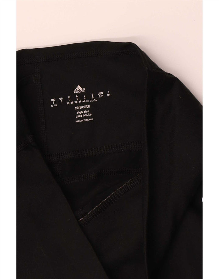 Adidas ženske Climalite Capri tajice UK 8/10 male crne
