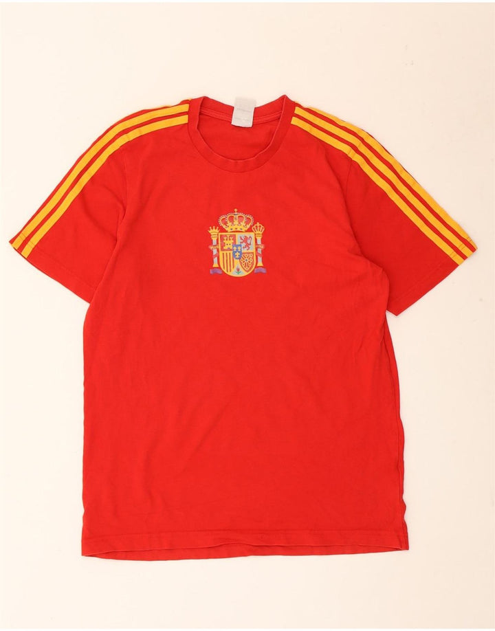 Adidas muška majica kratkih rukava Srednje crveni pamuk