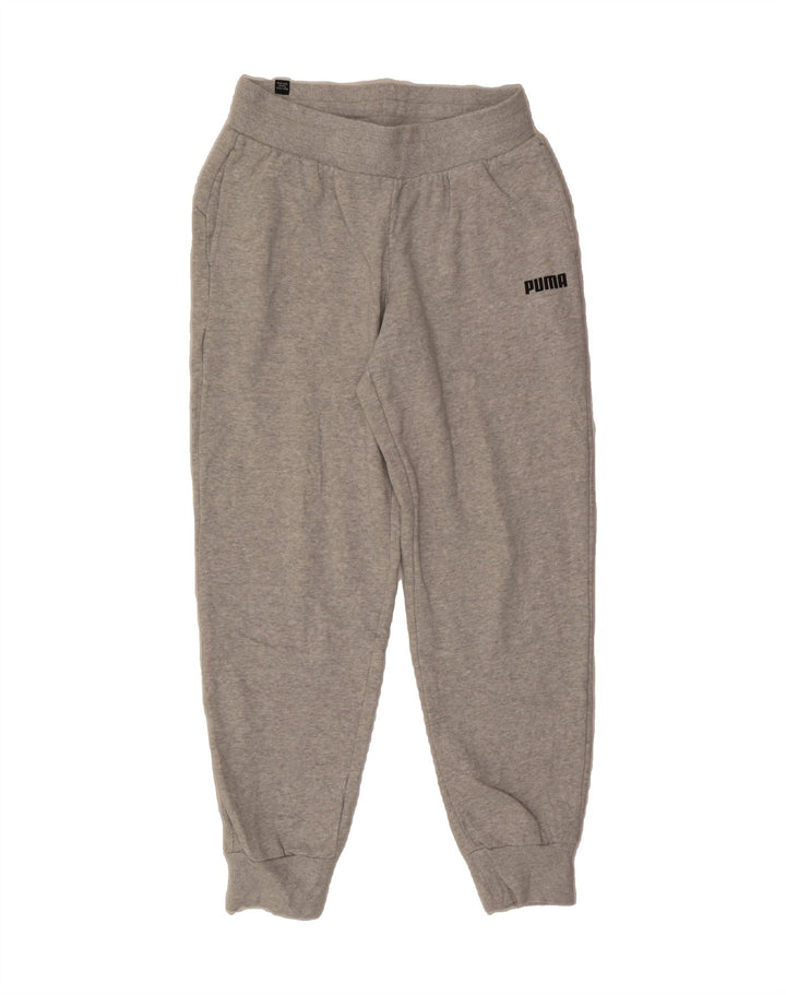 PUMA Mens Tracksuit Trousers Joggers Small  Grey Cotton Vintage Puma and Second-Hand Puma from Messina Hembry 