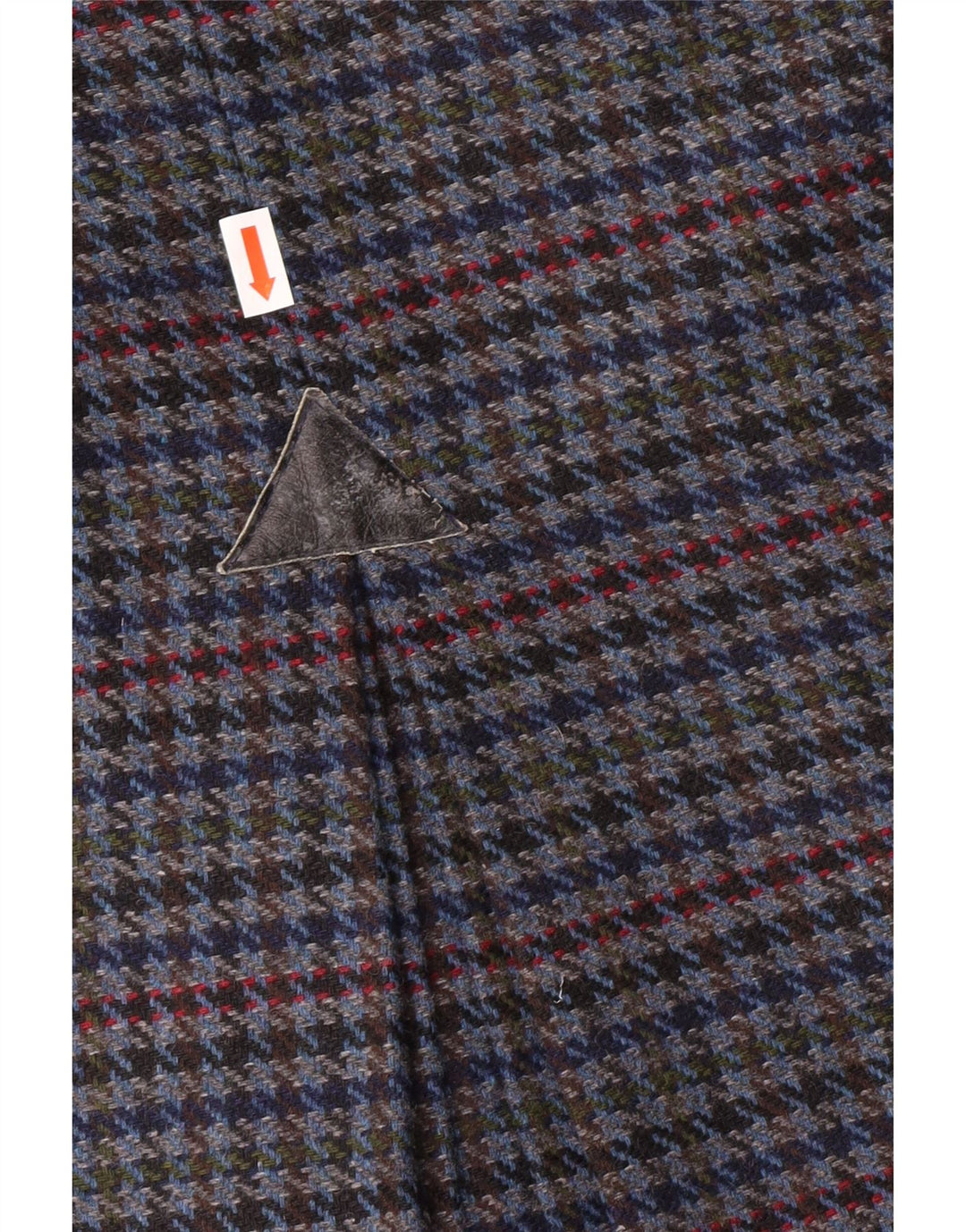 Vintage ženska pencil suknja UK 14 srednje veličine W28 plava hrskava zuba