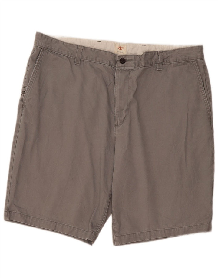DOCKERS Muške kargo kratke hlače W40 XL sivi pamuk