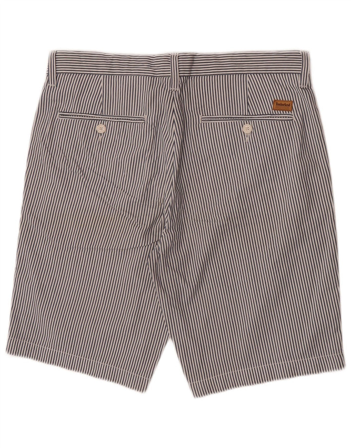 Timberland muške chino kratke hlače W31 srednje plave pruge
