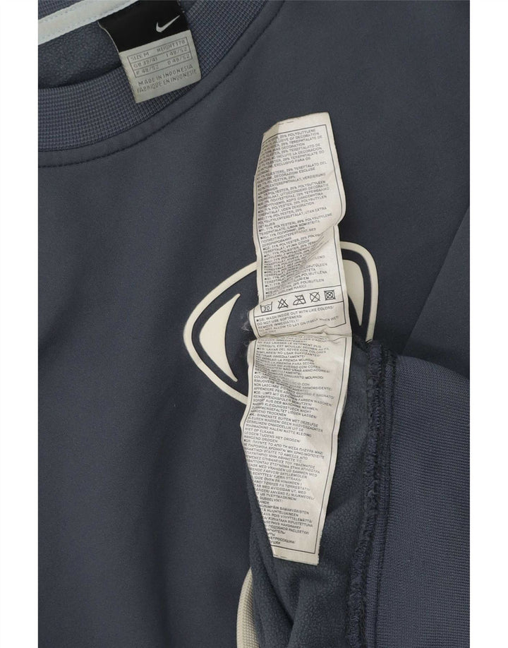 Nike muški džemperi UK 39/41 srednje plavi poliester