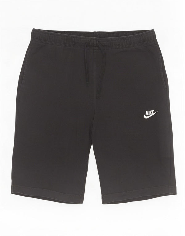 Nike muške sportske kratke hlače srednje crne pamučne boje