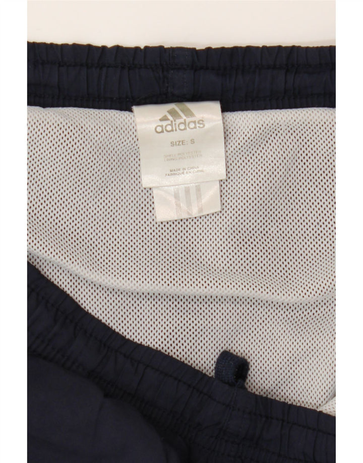 ADIDAS Mens Sport Shorts Small Navy Blue Polyester