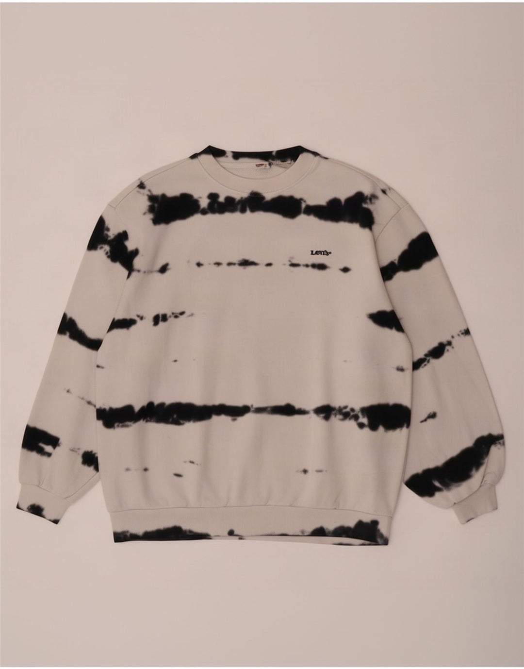 Levi's muški džemper srednje veličine Off White Tie Dye pamuk
