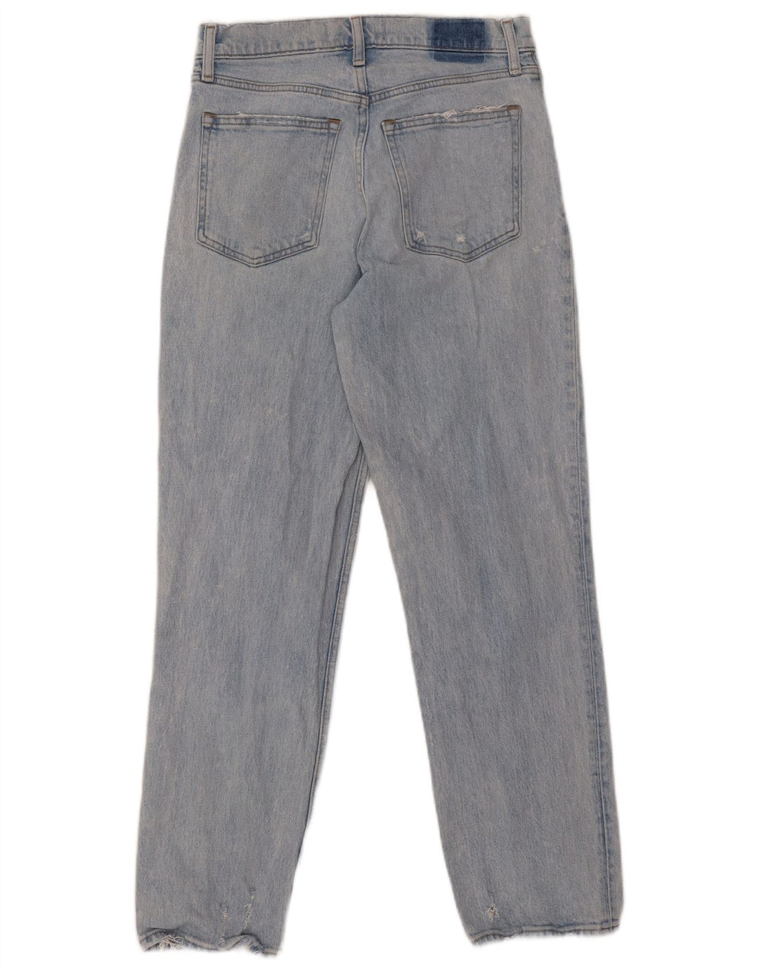 ABERCROMBIE & FITCH Ženske ravne traperice US 6 srednje W28 L27 plava