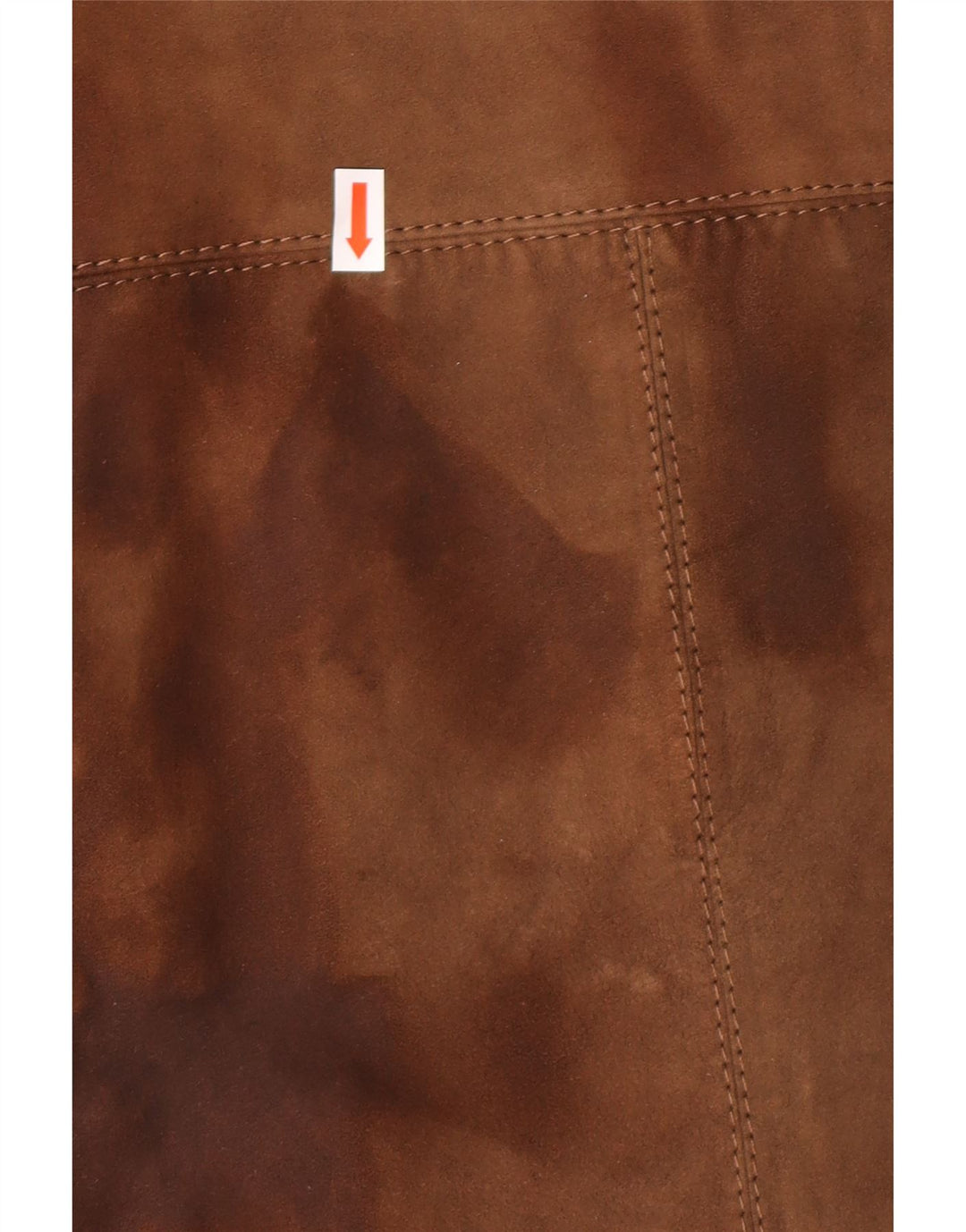 STRONG & FISHER LTD Ženski vintage kaput od brušene kože UK 18 XL smeđi klasični