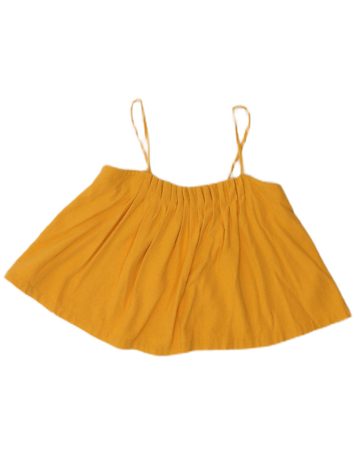 Levi's ženski kratki Cami top US 1 XS od žute svile