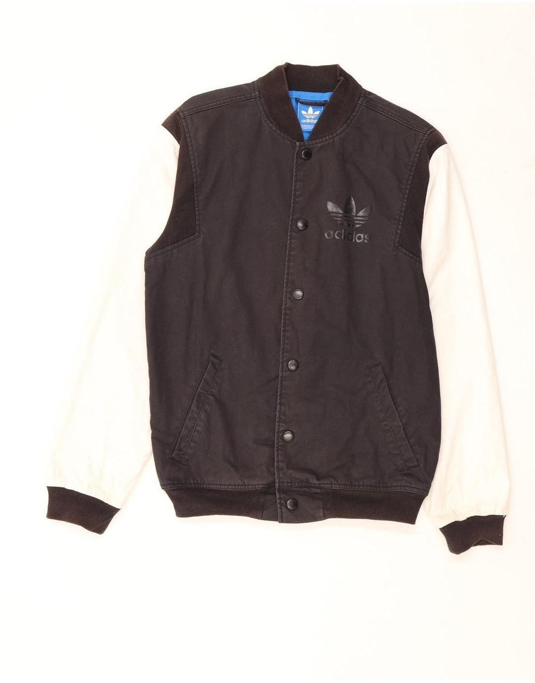 Adidas muška sveučilišna jakna Graphic UK 38 srednje crna pamuk u blokovima