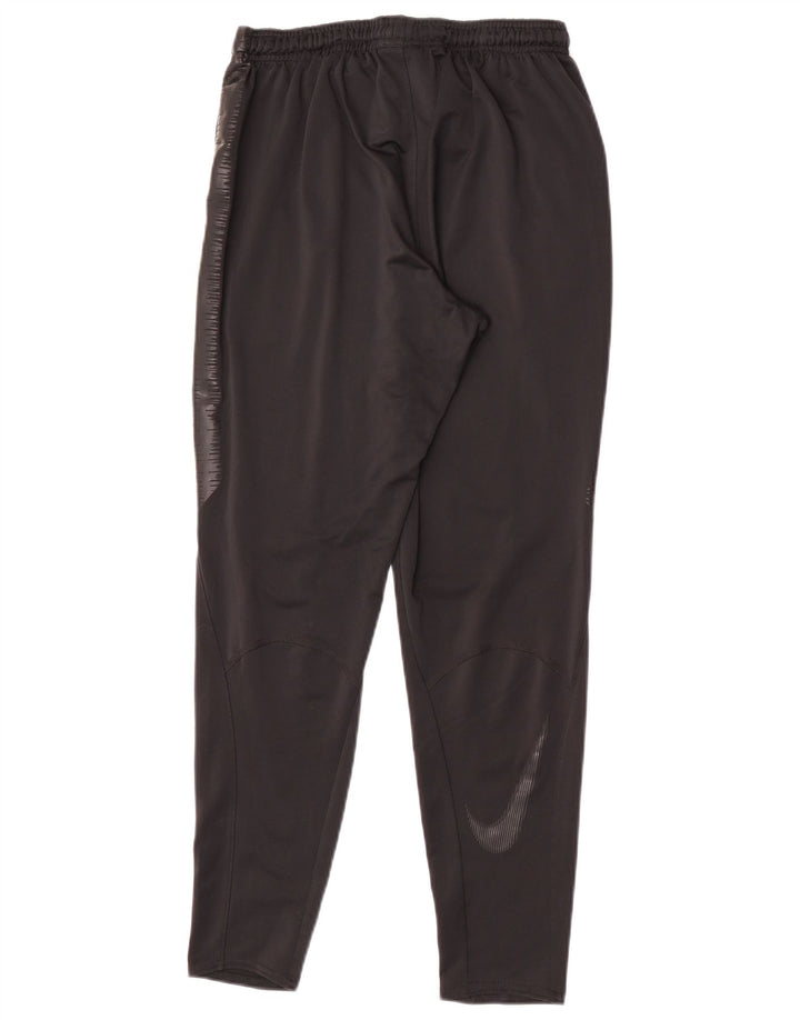 Male crne hlače od poliestera Nike Dri Fit Graphic Trenirka