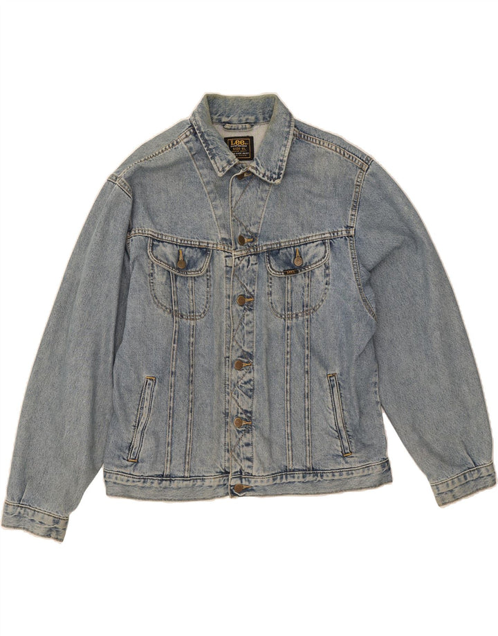 LEE Mens Denim Jacket UK 42 XL Blue Cotton Vintage Lee and Second-Hand Lee from Messina Hembry 