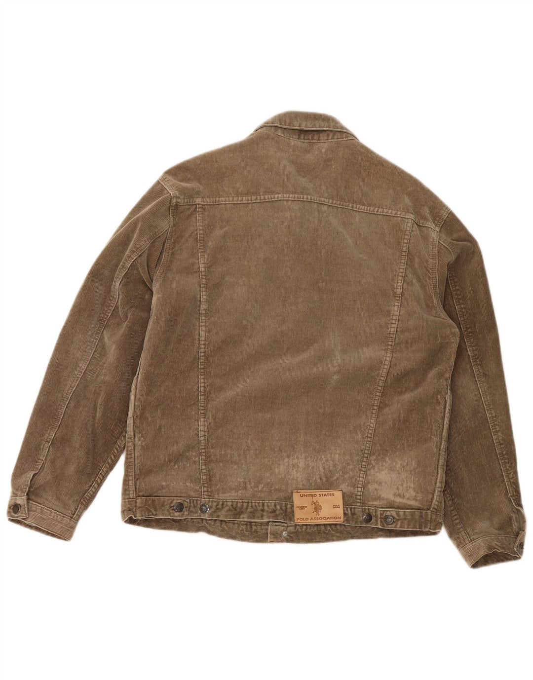 US POLO ASSN. Muška jakna od samta UK 42 XL bež