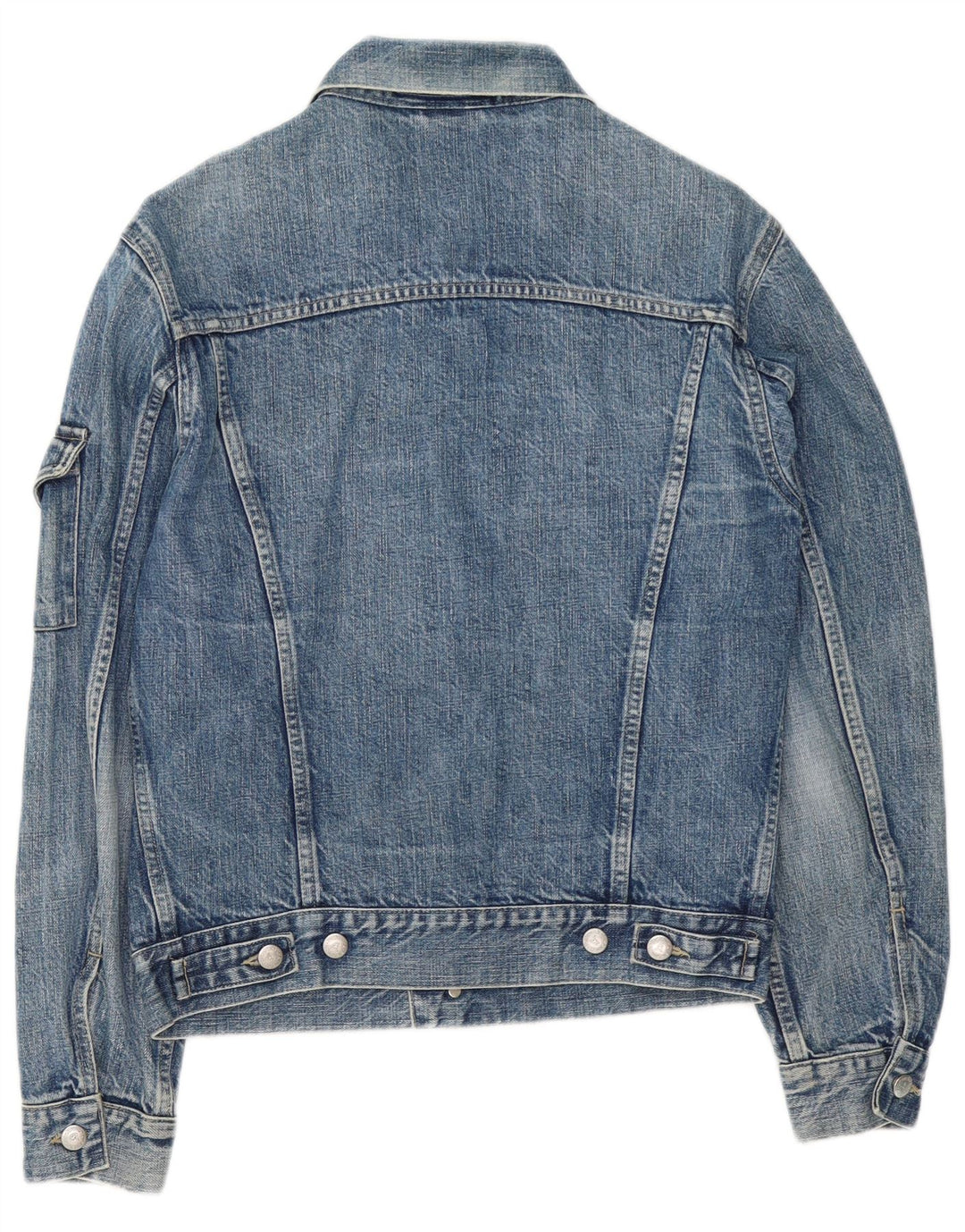 PICKWICK Ženska traper jakna UK 14 Srednje plavi pamuk