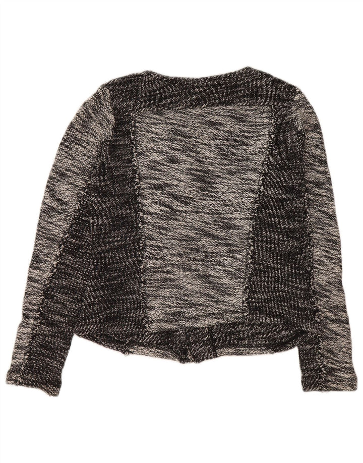 CALVIN KLEIN Ženska kratko sako jakna UK 10 Small Grey Colourblock Cotton