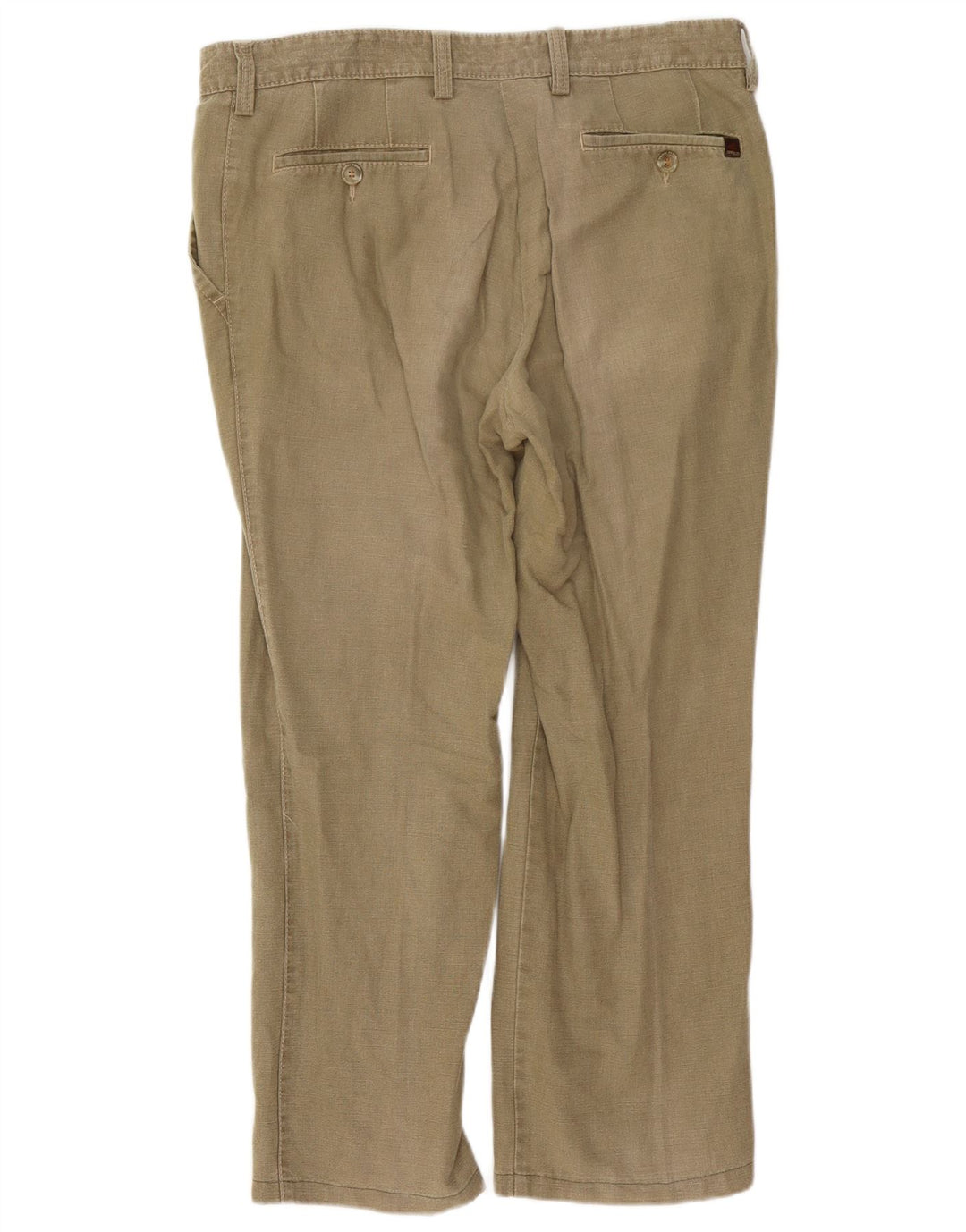 CAMEL ACTIVE Muške ravne chino hlače W36 L27 kaki pamuk