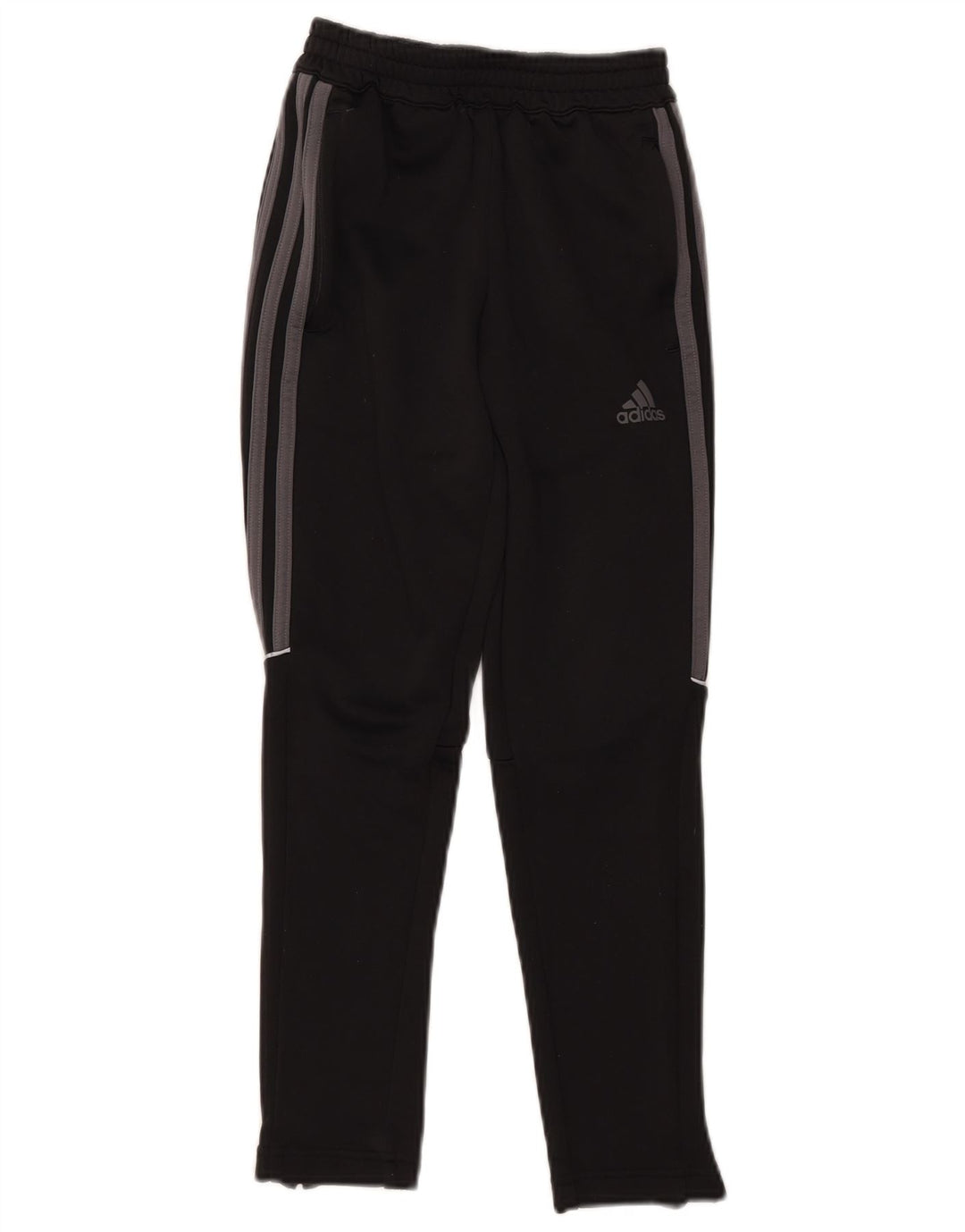 Adidas Hlače za trenirku za dječake 9-10 godina crne poliesterske