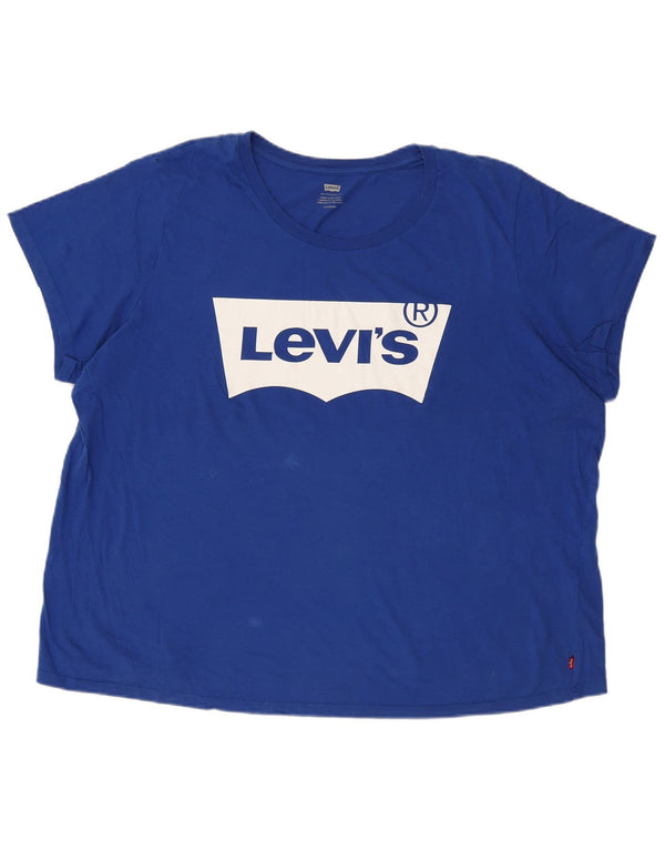 Levi's muška majica kratkih rukava s grafičkim motivima 3XL, plavi pamuk