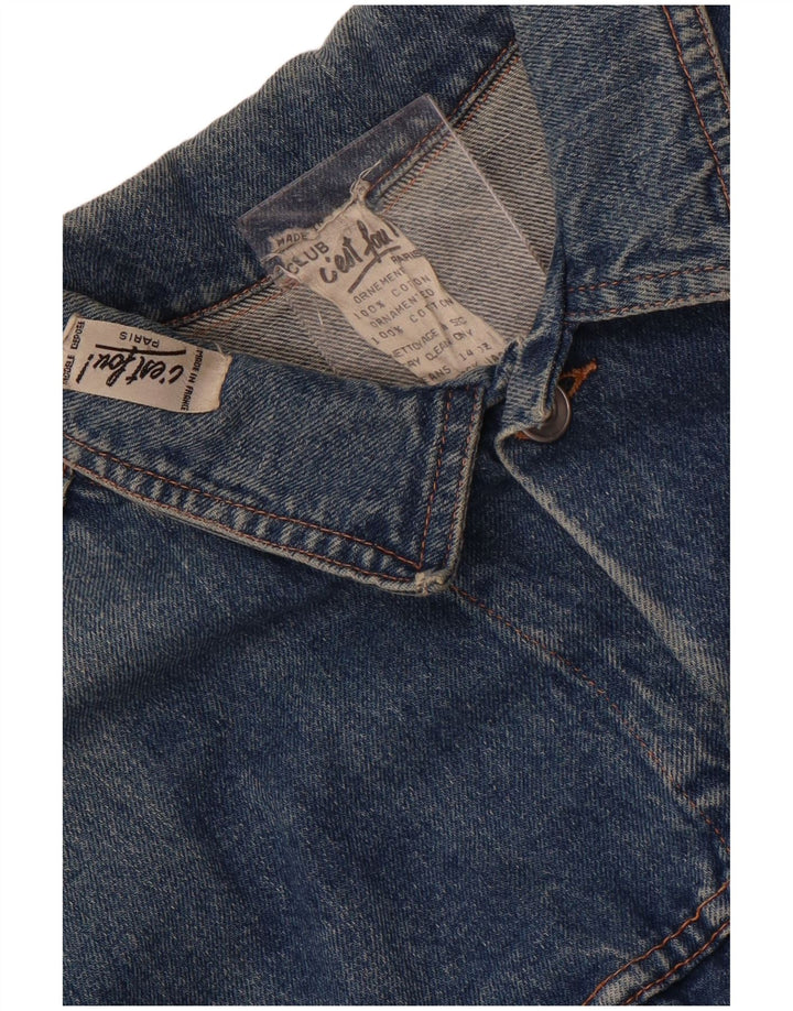 Vintage muška traper jakna UK 38 srednje plavi pamuk