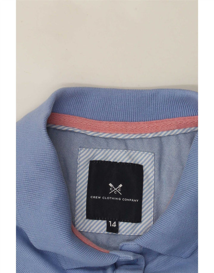 Crew Clothing Ženska polo majica UK 14 srednje plava