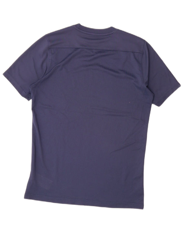 Nike Dri Fit T-Shirt Top Srednje tamnoplavi poliester