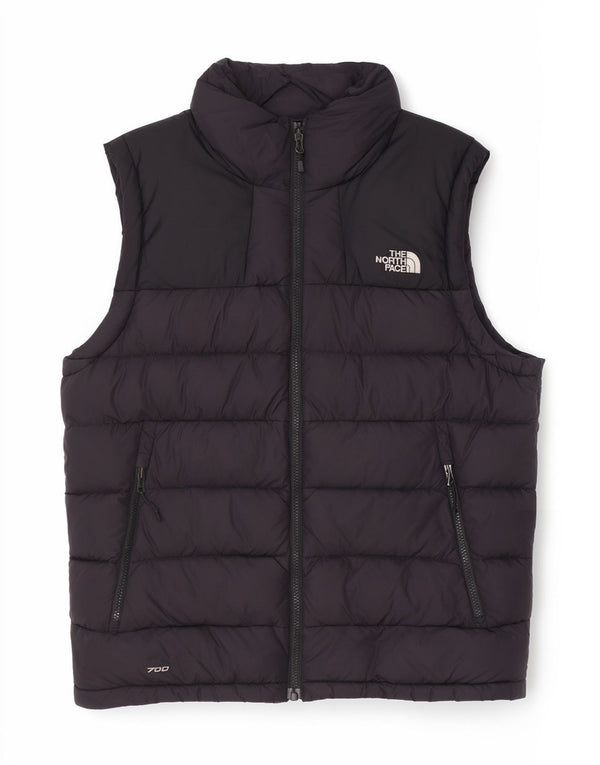 The North Face Mens 700 Padded Gilet UK 38 Medium Navy Blue Najlon