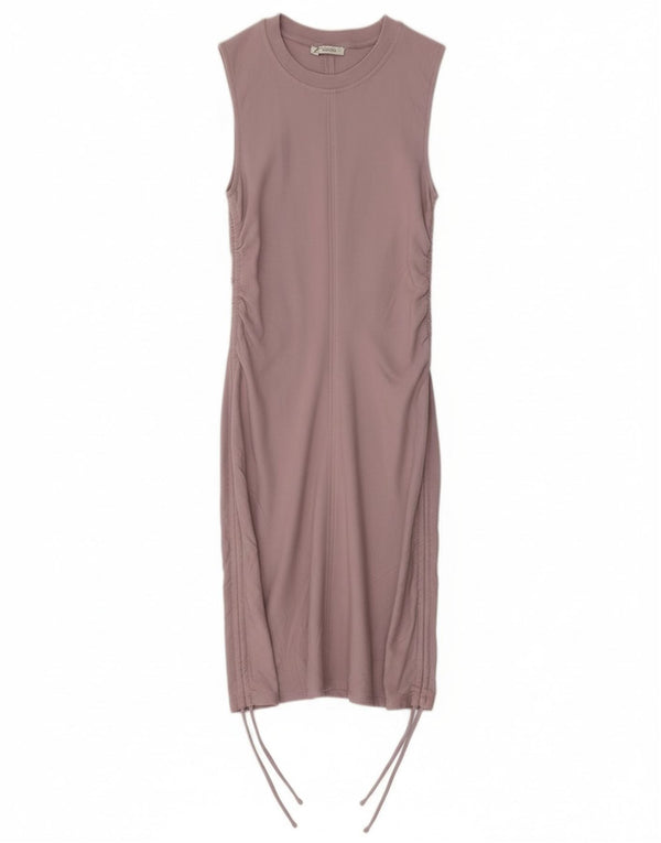 Zara ženska haljina bez rukava uz kroj UK 12 srednje ljubičasta