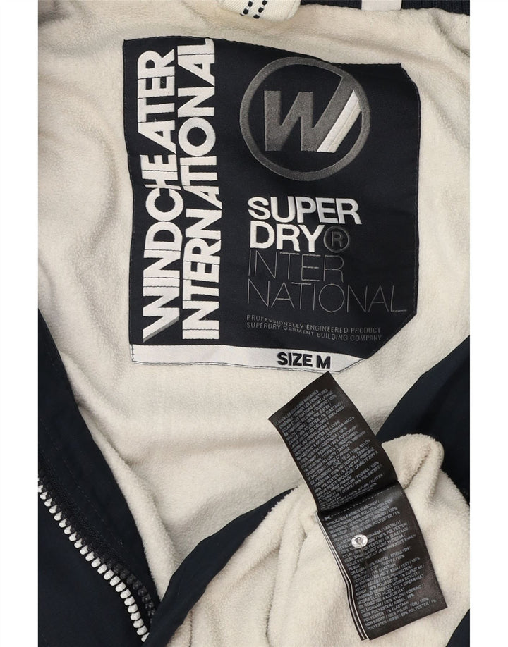 Superdry ženska jakna s vjetrovkom UK 14 srednje tamnoplava