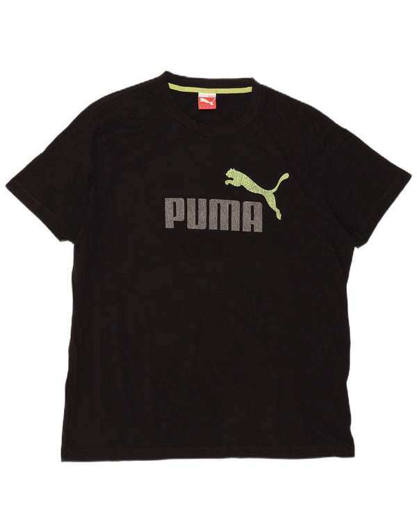 Puma muška majica s grafičkim motivima XL crna