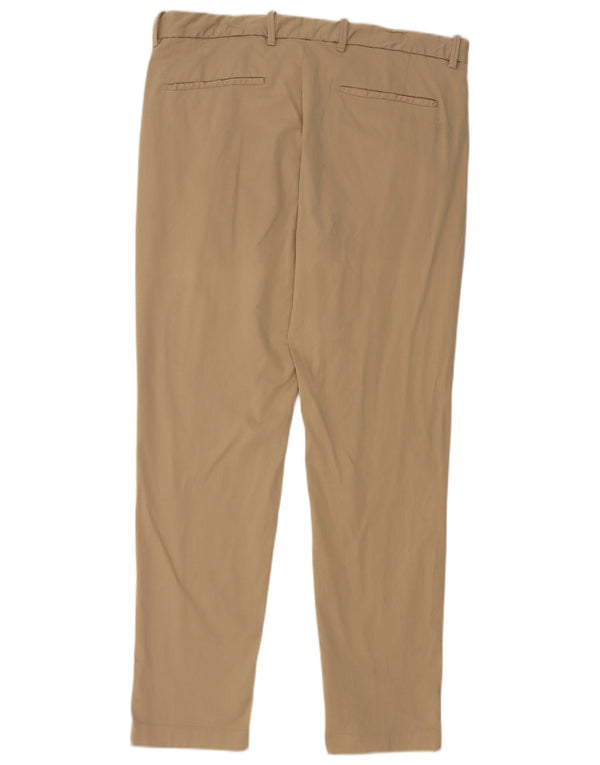 Massimo Dutti muške uske chino hlače EU 44 velike W34 L31 bež pamuk