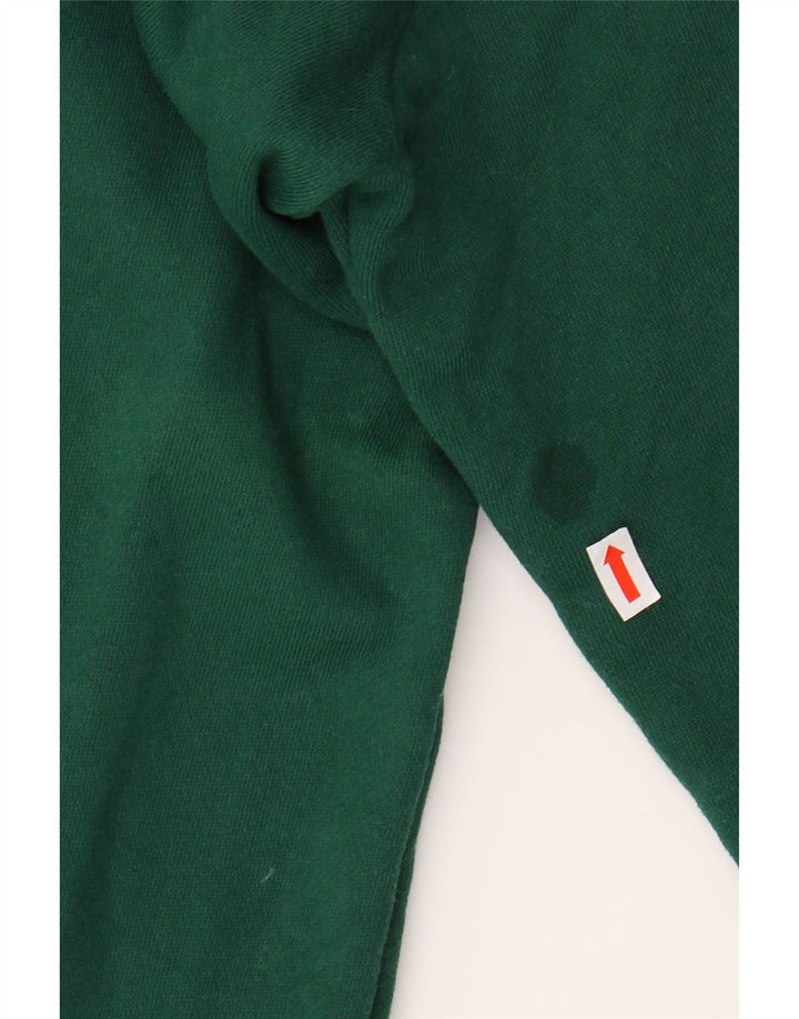 ADIDAS muška majica s kapuljačom s kapuljačom, srednji zeleni pamuk