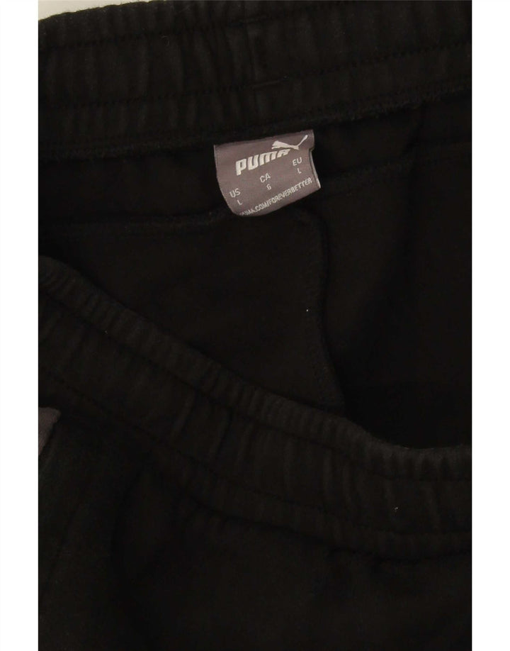 Puma muške hlače za trenirku Large Black Colourblock
