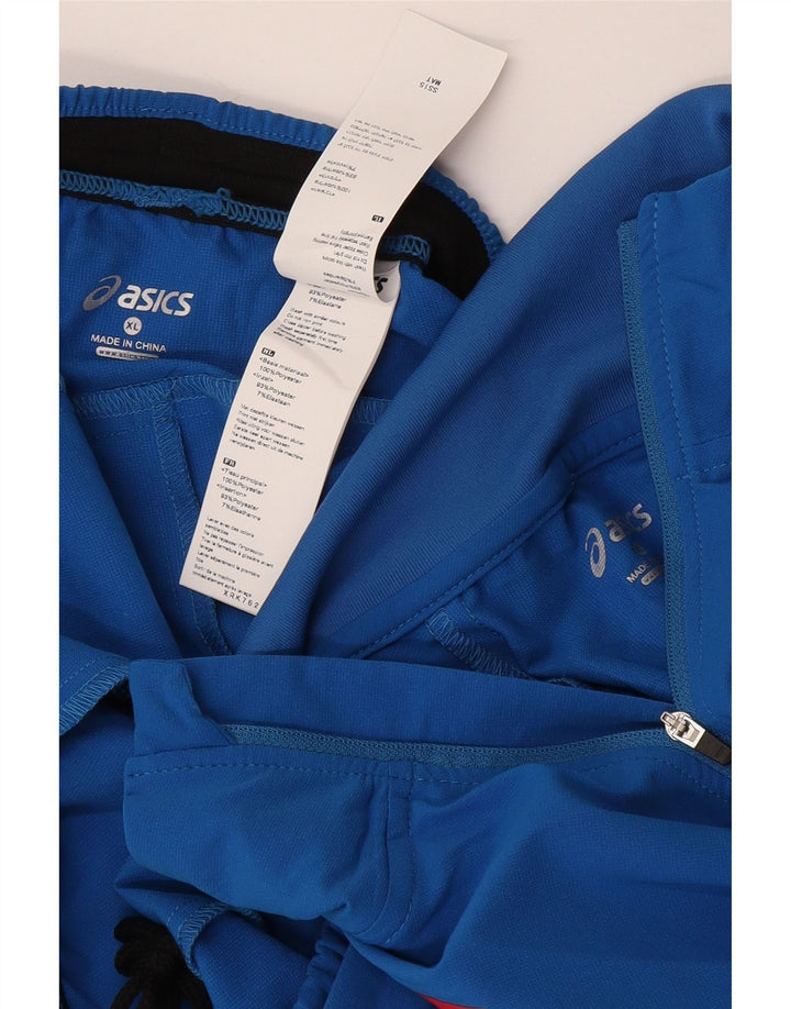 Asics Mens Italia Graphic Puna trenirka XL plavi poliester