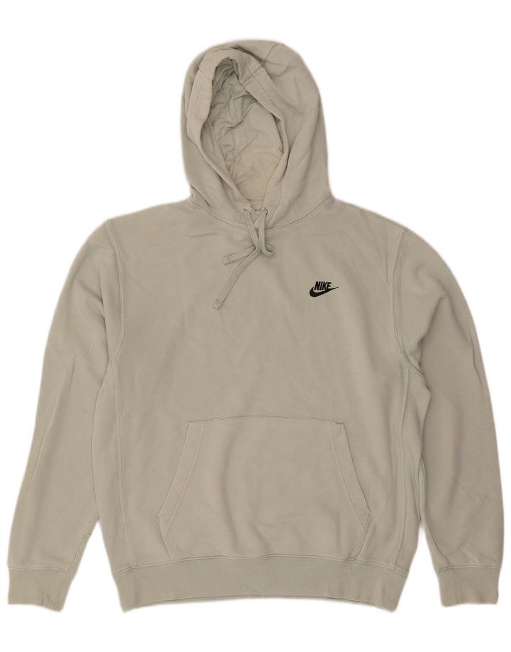 Nike muška majica s kapuljačom Srednje zeleni pamuk