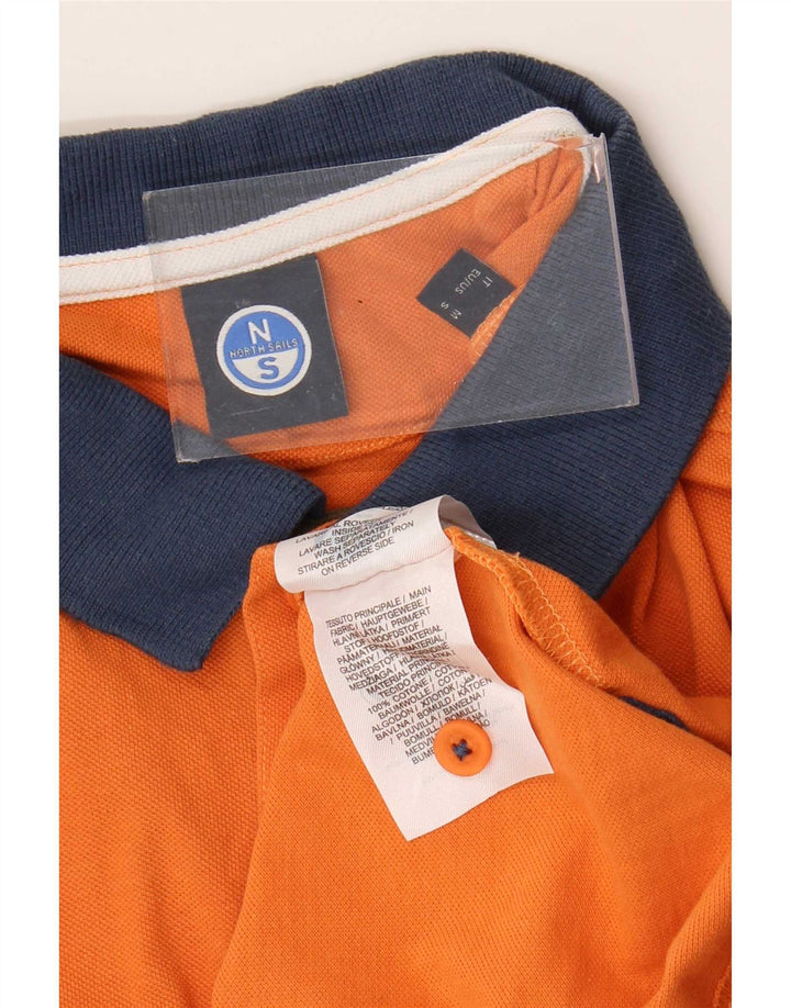North Sails muška polo majica srednje narančaste boje, pamuk