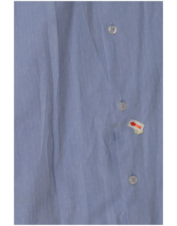 BENETTON Košulja za dječake 13-14 godina 3XL pamuk s plavim prugama