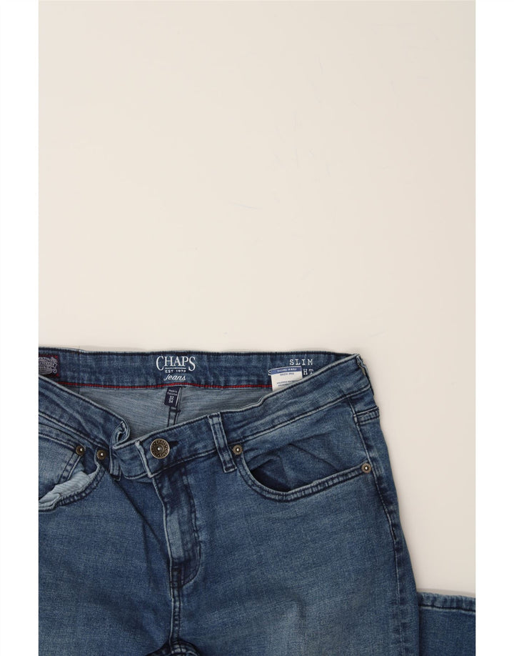 CHAPS Mens Slim Jeans W32 L34 Blue Cotton Vintage Chaps and Second-Hand Chaps from Messina Hembry 
