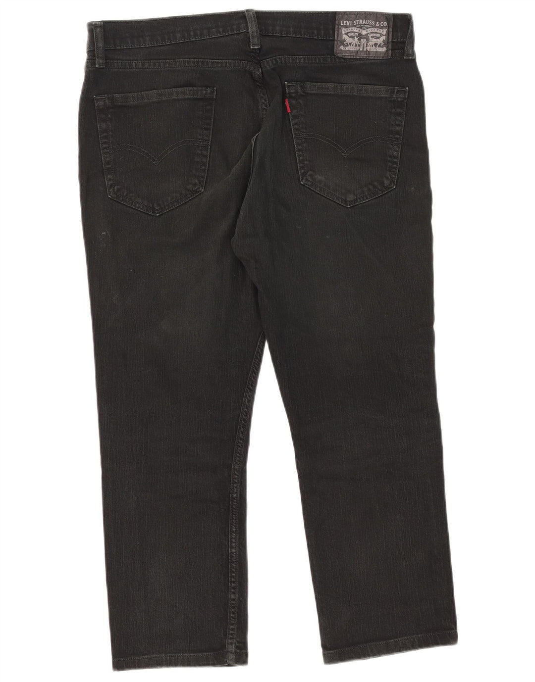 Levi's muške skraćene traperice W36 L25 crni pamuk